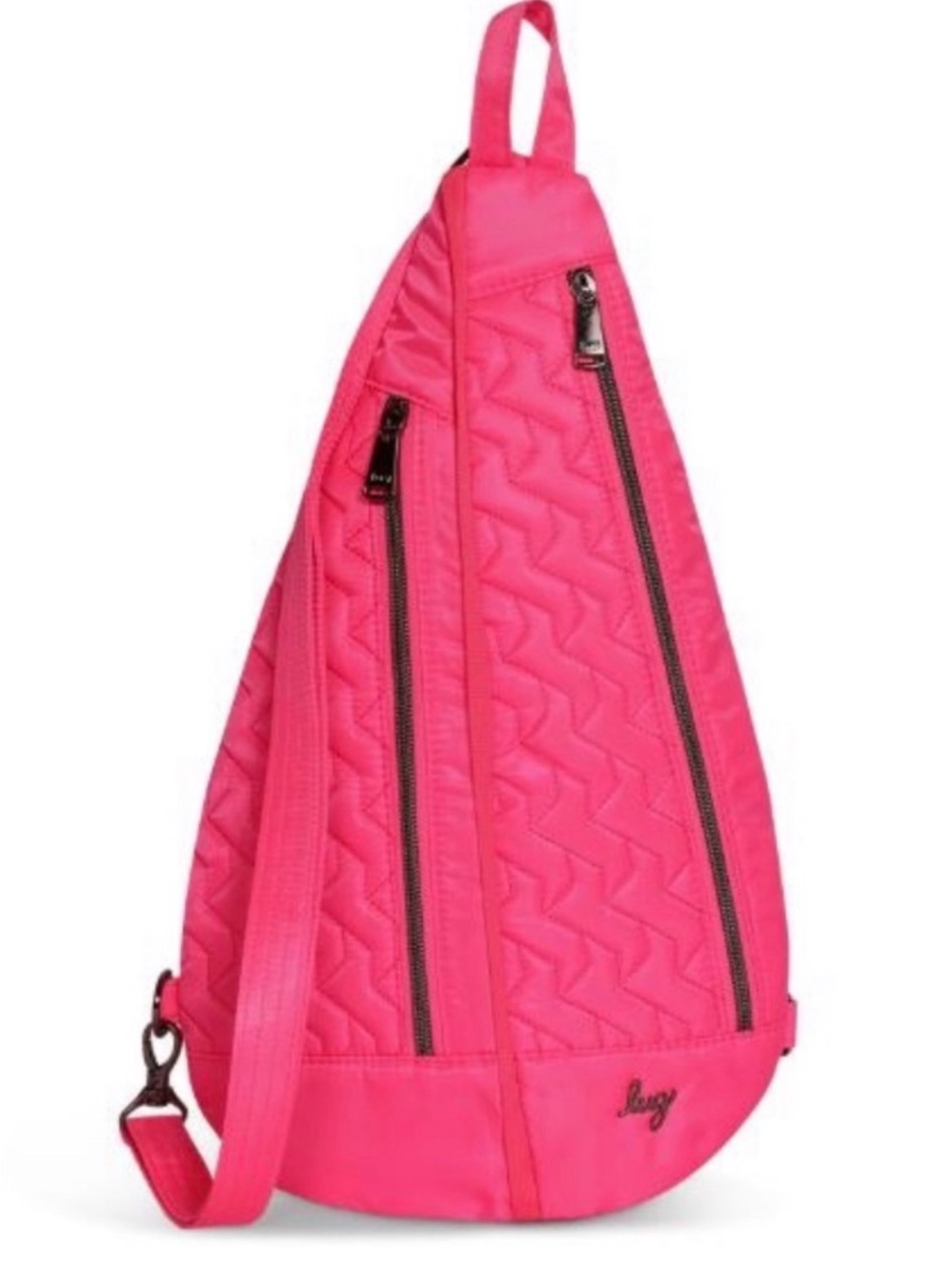 Lug Windsail Sling Backpack Bag Magenta Pink Crossbody Travel Bag - Picture 2 of 10